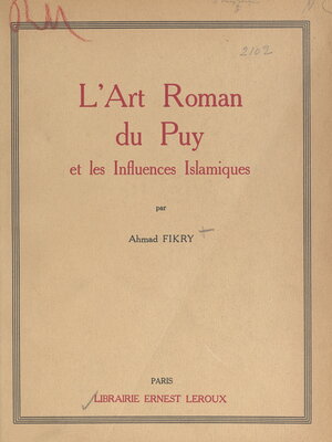 cover image of L'art roman du Puy et les influences islamiques
